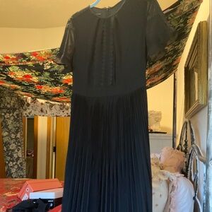 Talbots black dress size 2